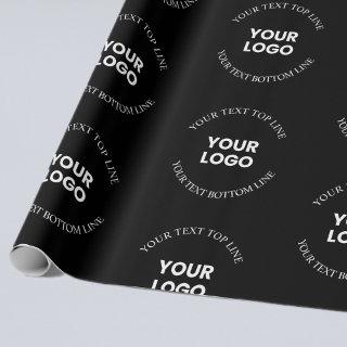 Your Logo & Editable Text | Repeating Pattern