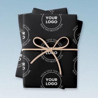 Your Logo & Editable Text | Repeating Pattern   Sheets