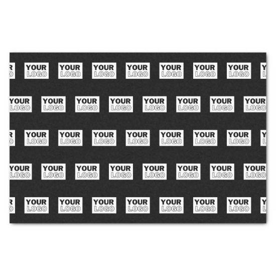Your Logo or Design | Editable Color Background  Tissue Paper