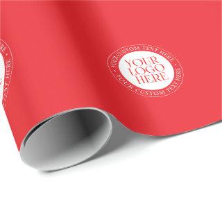 Your Logo or other Image | Christmas Red & White
