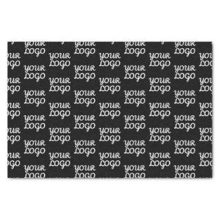 Your Logo | Simple Repeating Logo Pattern  Tissue Paper