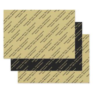 Your Message Pattern All-over Print - Black/White   Sheets