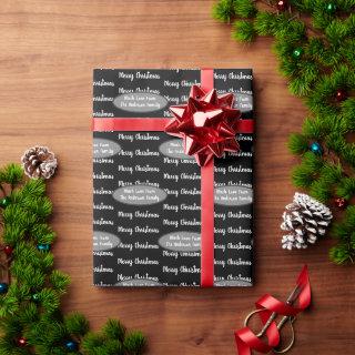 Your Name and Holiday Message Retro Christmas