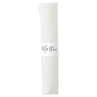 Your Name | Elegant Script Napkin Bands