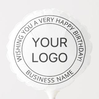 Your Own Logo & Custom Birthday Message  Balloon