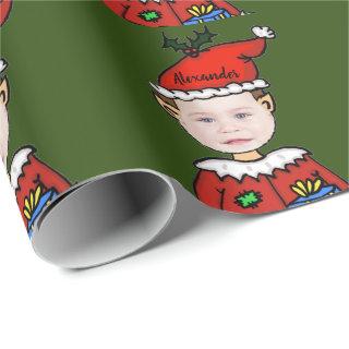 Your Photo Here Christmas Elf Personalized