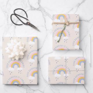 Your Rainbow Is Coming Gift Bag  Sheets