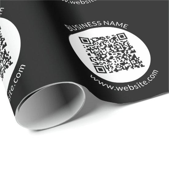 Your Uploaded QR code | Editable Text & Colors