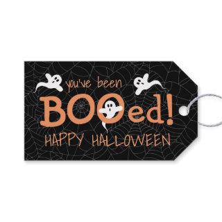 You've Been Booed Cute Ghost Halloween Candy Favor Gift Tags