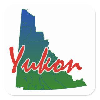 Yukon Square Sticker