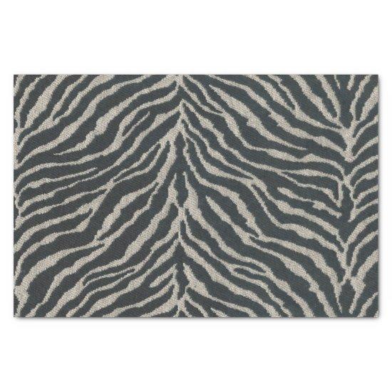 Zebra striped animal print tissue paper