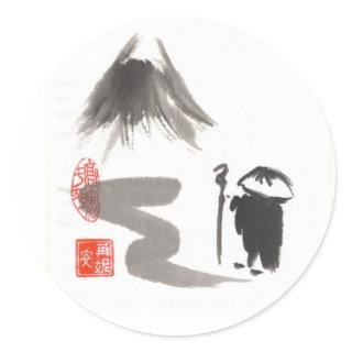 Zen Pilgrim Stickers