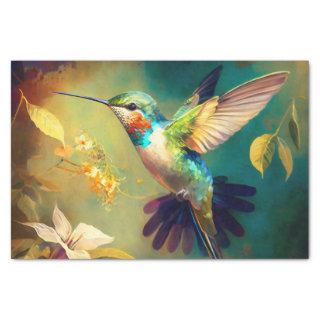 ZEPHYR beautiful hummingbird decoupage paper