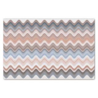 Zigzag Multicolor Pattern  Tissue Paper