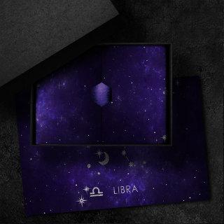 Zodiac Purple Libra | Cosmic Astrology Horoscope Tissue Paper