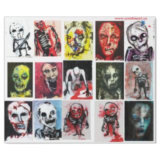 Zombie Art Matte , 30" x 6'