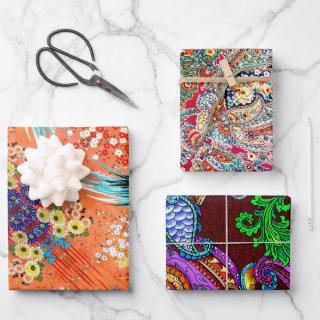 Zsa Zsa Paisley, Mah Jongg and Melange  Sheets