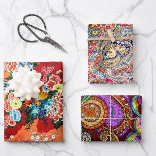 Zsa Zsa Paisley, Mah Jongg and Melange  Sheets