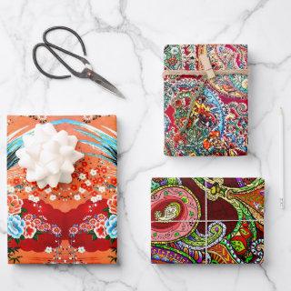 Zsa Zsa Paisley, Mah Jongg and Melange  Sheets